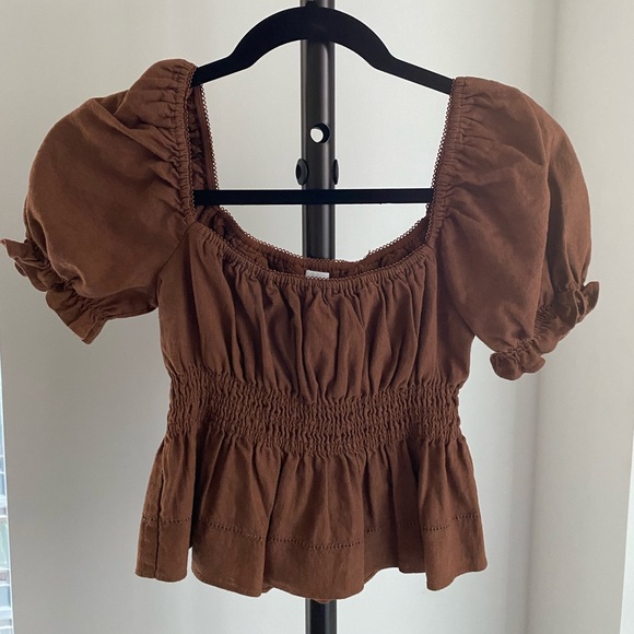 Sunday Best Janis Linen Blouse - Picture 8 of 11